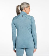 L.L.Bean Women's Cresta Ultralight 150 Turtleneck, Stripe CLOTHING