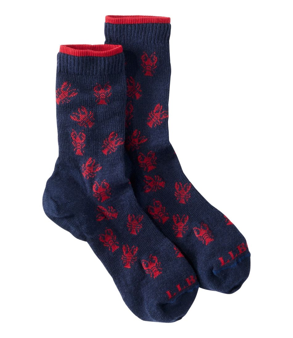 L.L.Bean Adults' Maine Motif Socks CLOTHING|FOOTWEAR