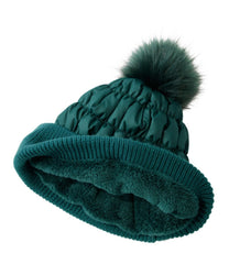 L.L.Bean Women's Puffer Pom Hat CLOTHING|OUTERWEAR