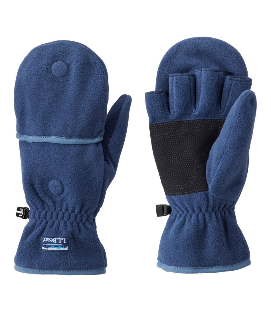 L.L.Bean Adults' Access Fleece Convertible Mitten CLOTHING|OUTERWEAR
