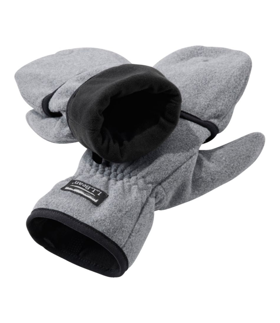 L.L.Bean Adults' Access Fleece Convertible Mitten CLOTHING|OUTERWEAR
