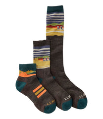 L.L.Bean Adults' Katahdin Hiker Socks, 1/4 Crew CLOTHING|FOOTWEAR