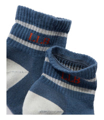 L.L.Bean Adults' Katahdin Hiker Socks, 1/4 Crew Stripe CLOTHING|FOOTWEAR|SALE
