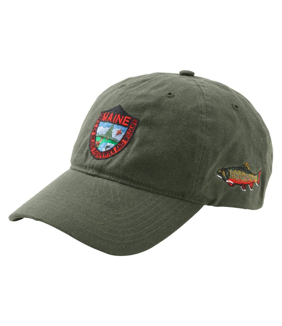 L.L.Bean Adults' MIF&W Waxcloth Hat, Brook Trout CLOTHING|OUTERWEAR|OUTDOOR EQUIPMENT