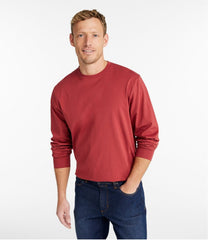 L.L.Bean Men's Carefree Unshrinkable Tee, Traditional Fit, Long-Sleeve CLOTHING|SALE