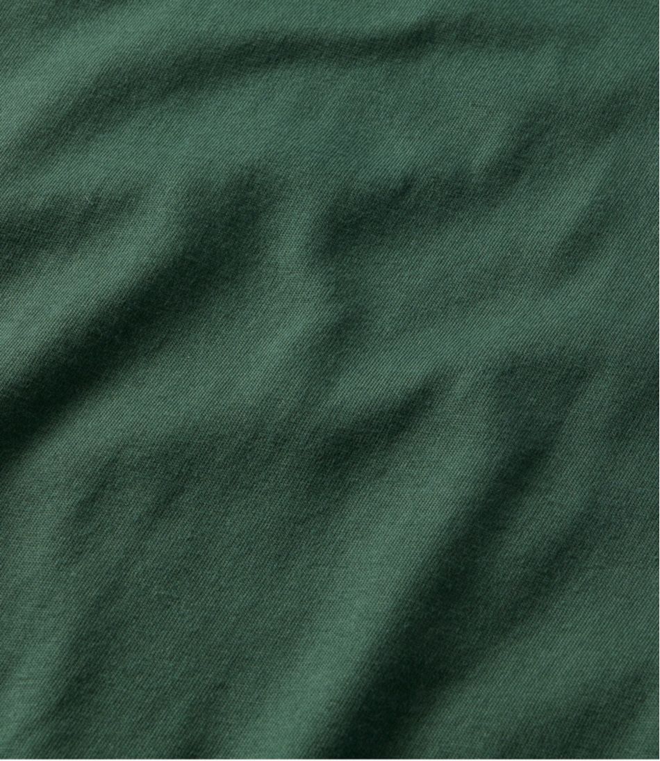 L.L.Bean Men's Carefree Unshrinkable Tee, Traditional Fit, Long-Sleeve CLOTHING|SALE