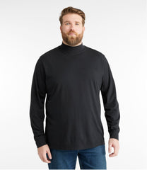 L.L.Bean Men's Carefree Unshrinkable Mockneck Shirt CLOTHING