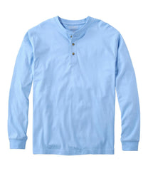 L.L.Bean Men's Carefree Unshrinkable Tee, Traditional Fit, Long-Sleeve Henley CLOTHING|SALE