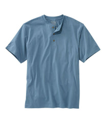 L.L.Bean Men's Carefree Unshrinkable Tee, Traditional Fit, Henley CLOTHING|SALE