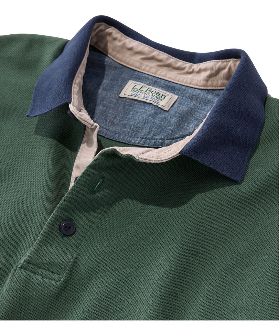 L.L.Bean Men's Casco Bay Rugged Polo, Short-Sleeve CLOTHING|SALE