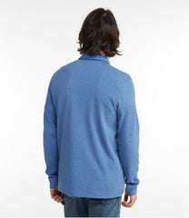 L.L.Bean Men's Washed Cotton Double-Knit Polo, Long-Sleeve CLOTHING|SALE