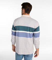 L.L.Bean Men's Bean's Vintage Soft Rugby, Chest Stripe CLOTHING|SALE
