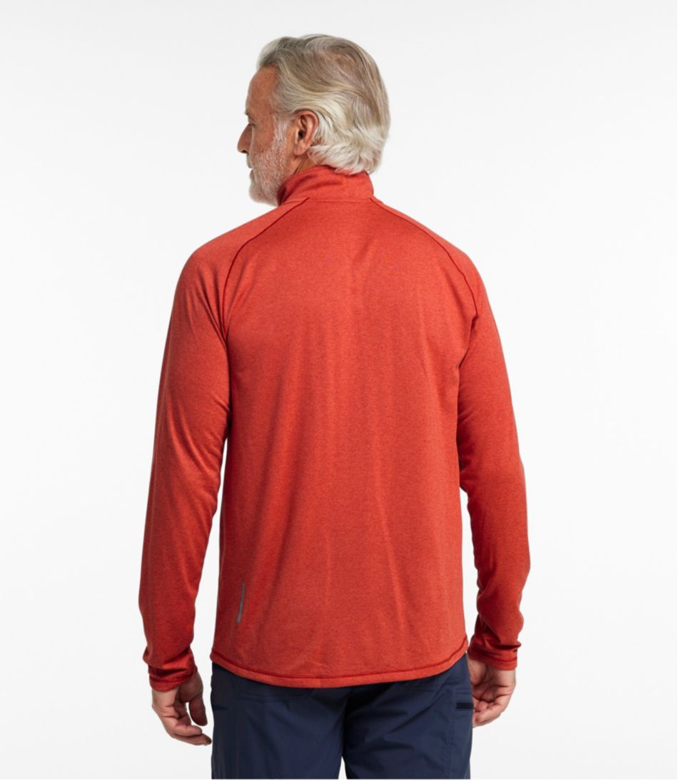 L.L.Bean Men's Bean's Access Trail Tee, Quarter-Zip CLOTHING|SALE