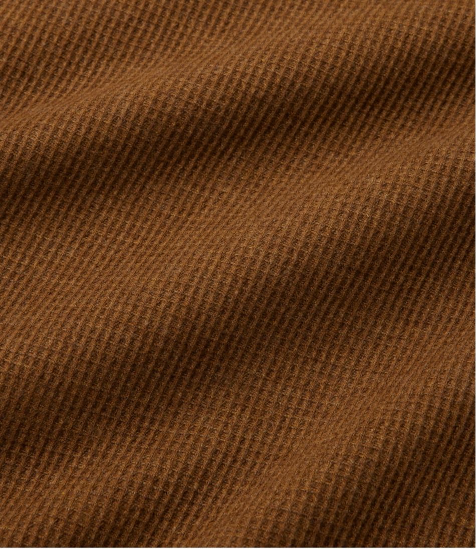 L.L.Bean Men's Katahdin Iron Works® Bonded Waffle Fleece Henley CLOTHING