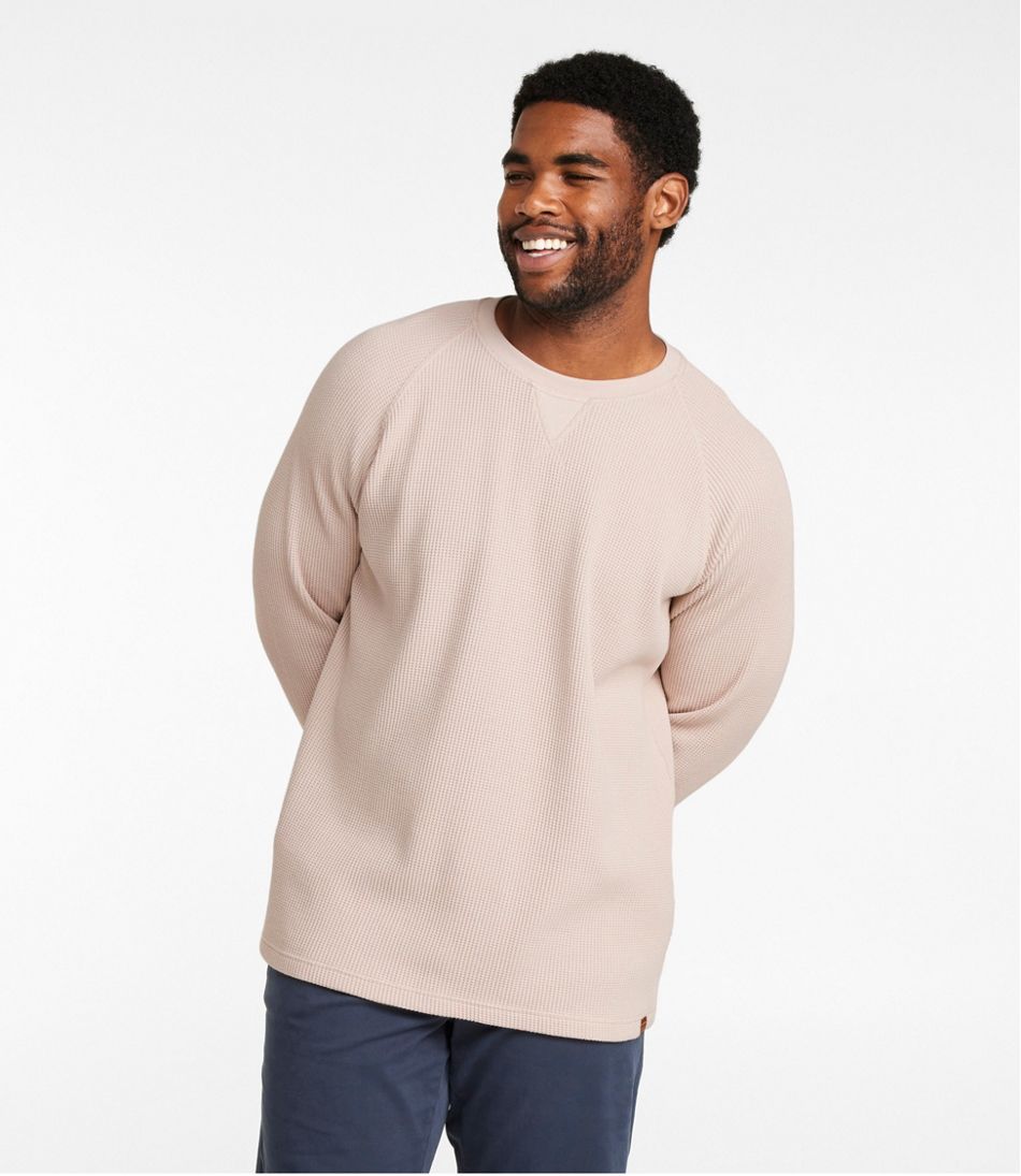 L.L.Bean Men's Signature Waffle Crew CLOTHING|SALE