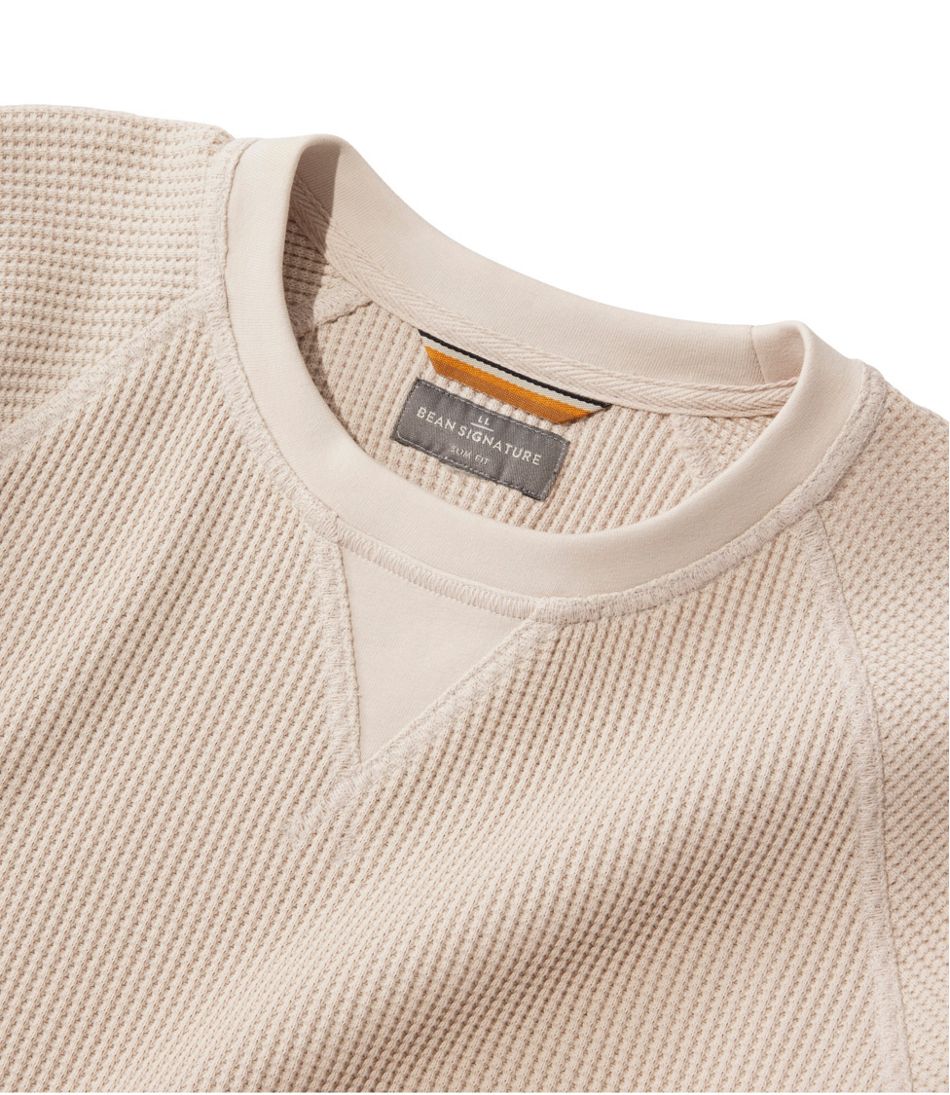 L.L.Bean Men's Signature Waffle Crew CLOTHING|SALE