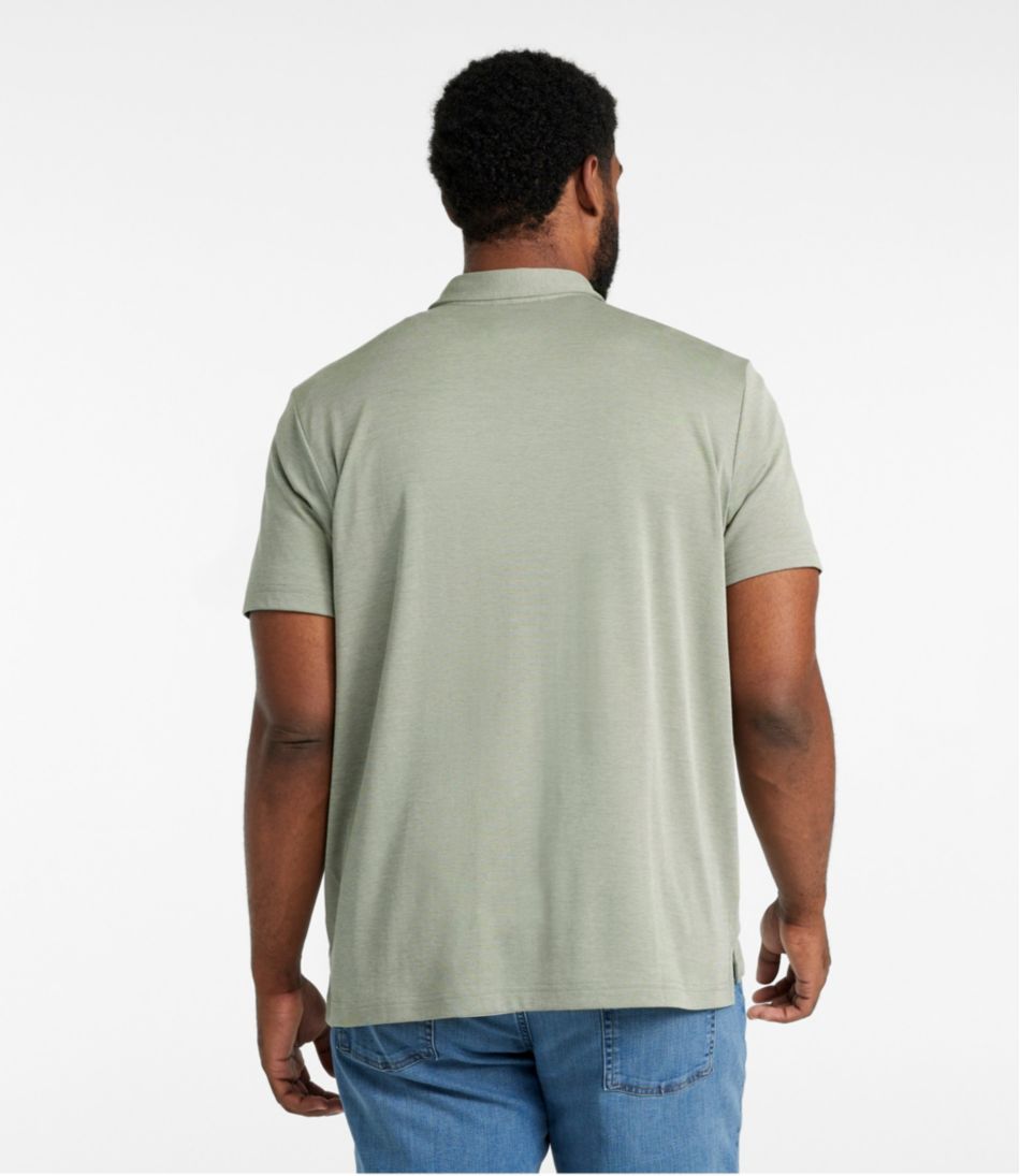 L.L.Bean Men's Comfort Stretch Performance® Polo, Short-Sleeve, Slightly Fitted CLOTHING|SALE