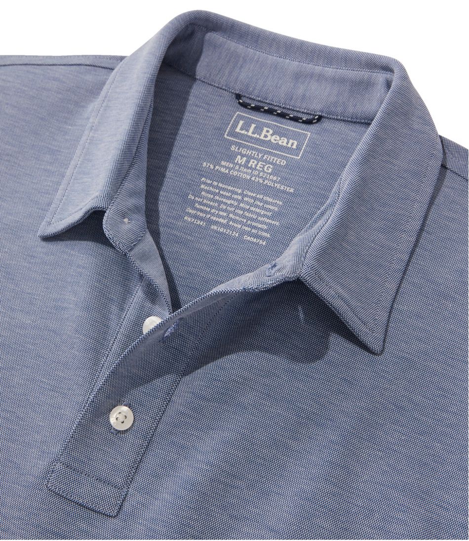 L.L.Bean Men's Comfort Stretch Performance® Polo, Short-Sleeve, Slightly Fitted CLOTHING|SALE