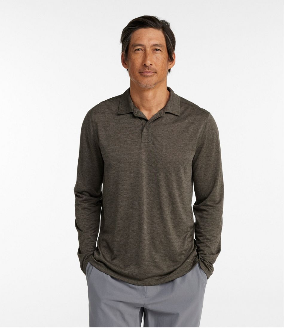 L.L.Bean Men's Ultralight Adventure Polo, Long-Sleeve CLOTHING|SALE