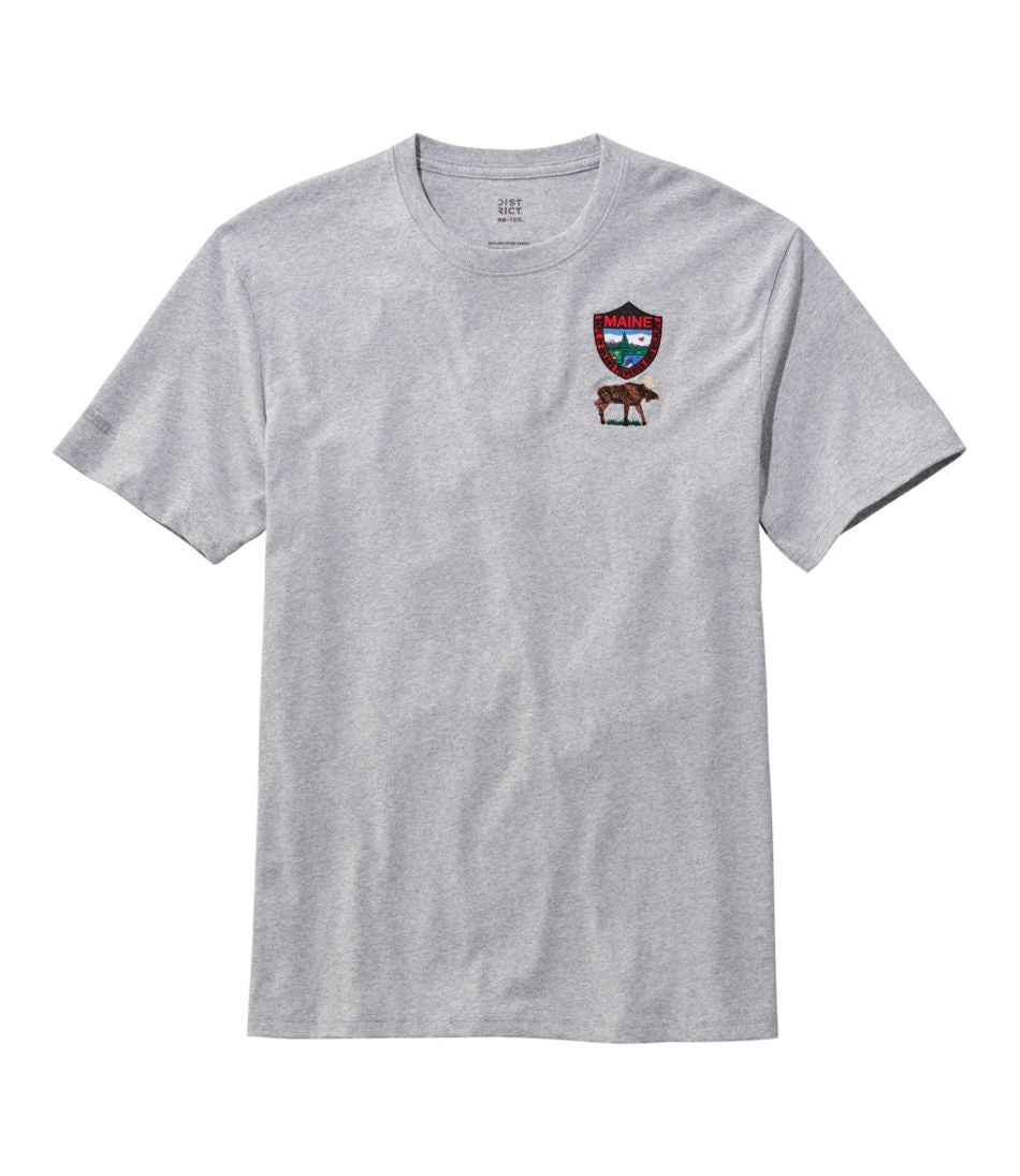 L.L.Bean Men's Maine Inland Fisheries and Wildlife Tee, Moose CLOTHING|OUTDOOR EQUIPMENT