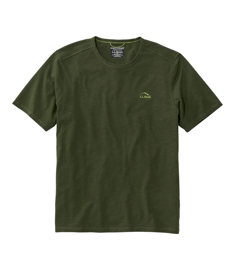 L.L.Bean Men's Insect Shield Field Tee, Short-Sleeve CLOTHING|OUTDOOR EQUIPMENT