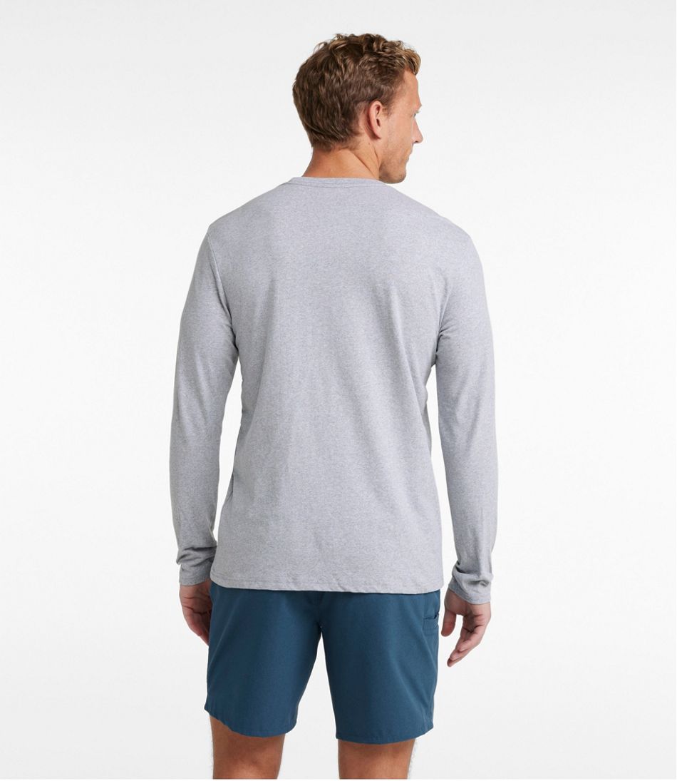 L.L.Bean Men's MIF&W Tee, Long-Sleeve Moose CLOTHING|OUTDOOR EQUIPMENT