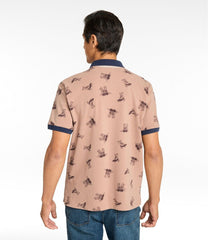 L.L.Bean Men's Casco Bay Rugged Polo, Short-Sleeve, Print CLOTHING|SALE