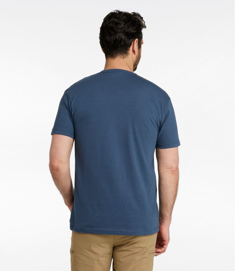 L.L.Bean Men's MIF&W Tee, Short-Sleeve Brook Trout CLOTHING|OUTDOOR EQUIPMENT
