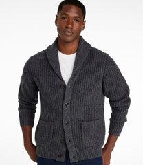 L.L.Bean Men's Classic Ragg Wool Sweater, Cardigan CLOTHING