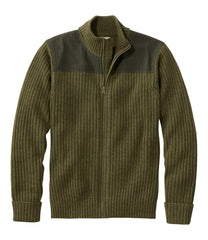 L.L.Bean Men's Commando Sweater, Full-Zip CLOTHING|OUTDOOR EQUIPMENT