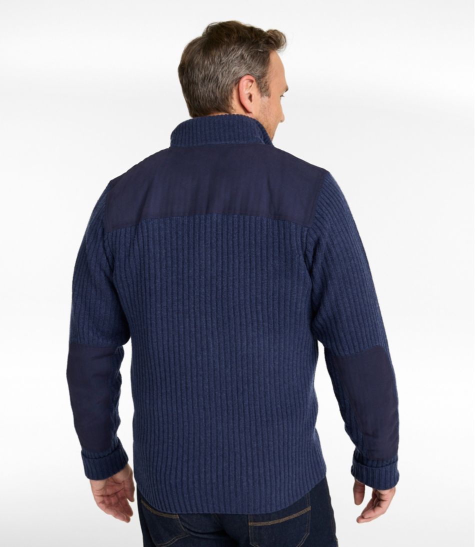 L.L.Bean Men's Commando Sweater, Full-Zip CLOTHING|OUTDOOR EQUIPMENT