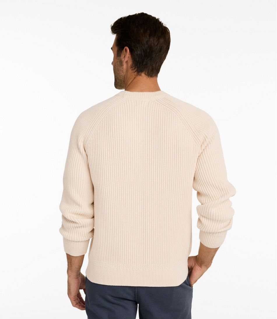L.L.Bean Men's Mariner Rib Crew Sweater CLOTHING