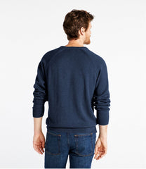 L.L.Bean Men's Wicked Soft Cotton/Cashmere Sweater, Crewneck CLOTHING|SALE