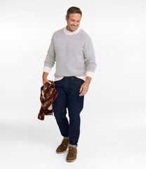 L.L.Bean Men's Signature Organic Cotton Rollneck Sweater, Fair Isle CLOTHING