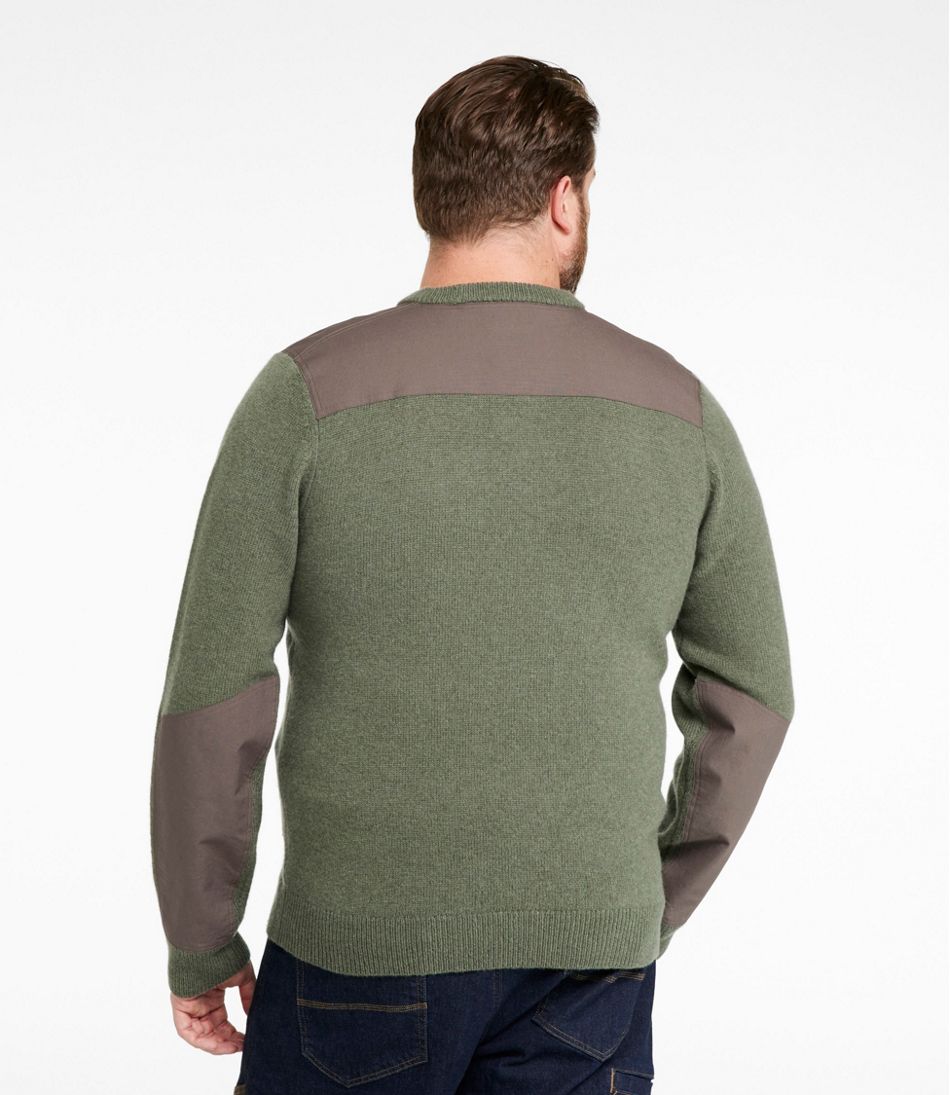 L.L.Bean Men's Maine Guide Lightweight Lambswool Sweater CLOTHING|OUTDOOR EQUIPMENT