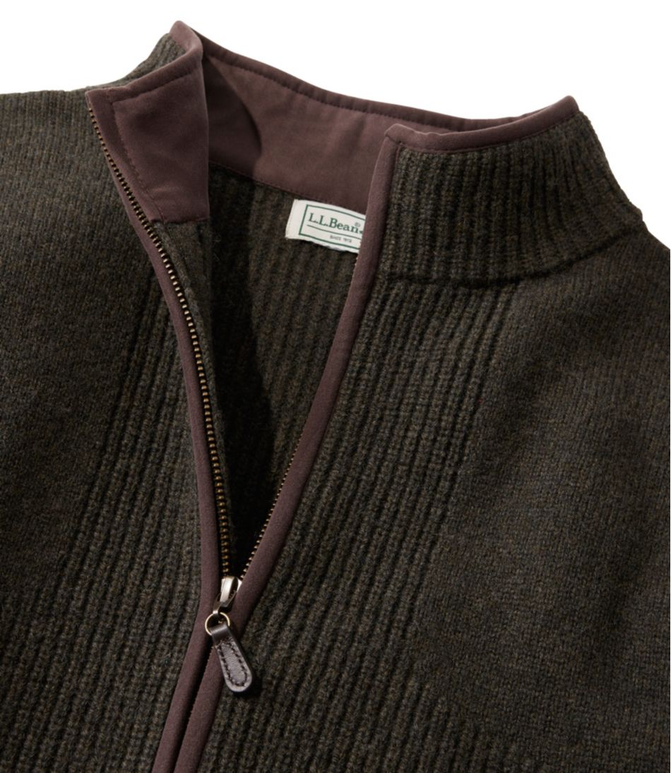 L.L.Bean Men's Waterfowl Sweater, Full Zip CLOTHING|OUTDOOR EQUIPMENT
