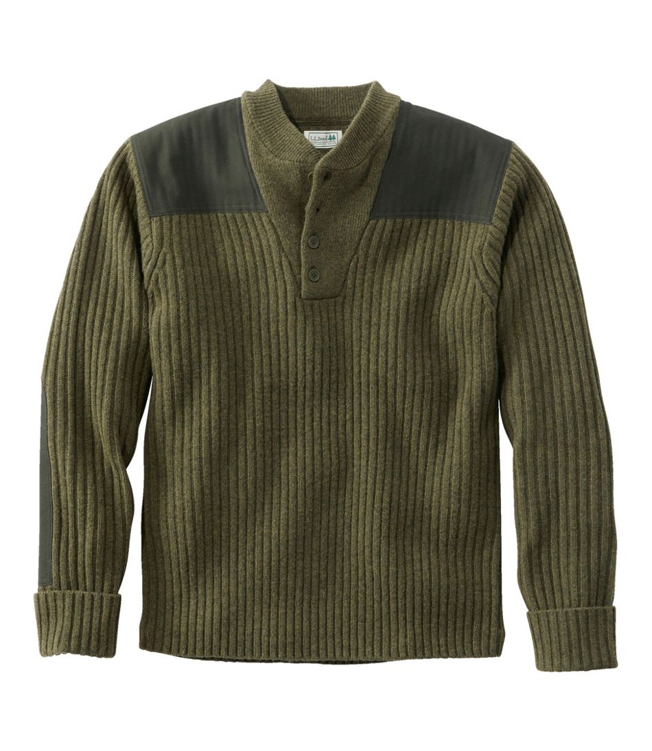 L.L.Bean Commando Sweater, Henley Sweaters for Men | L.L.Bean CLOTHING|OUTDOOR EQUIPMENT