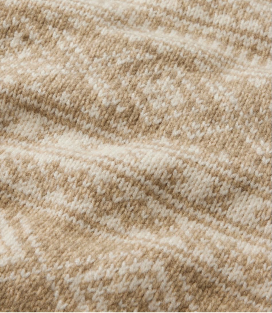 L.L.Bean Men's Bean's Classic Ragg Wool Sweater, Crewneck, Fair Isle CLOTHING