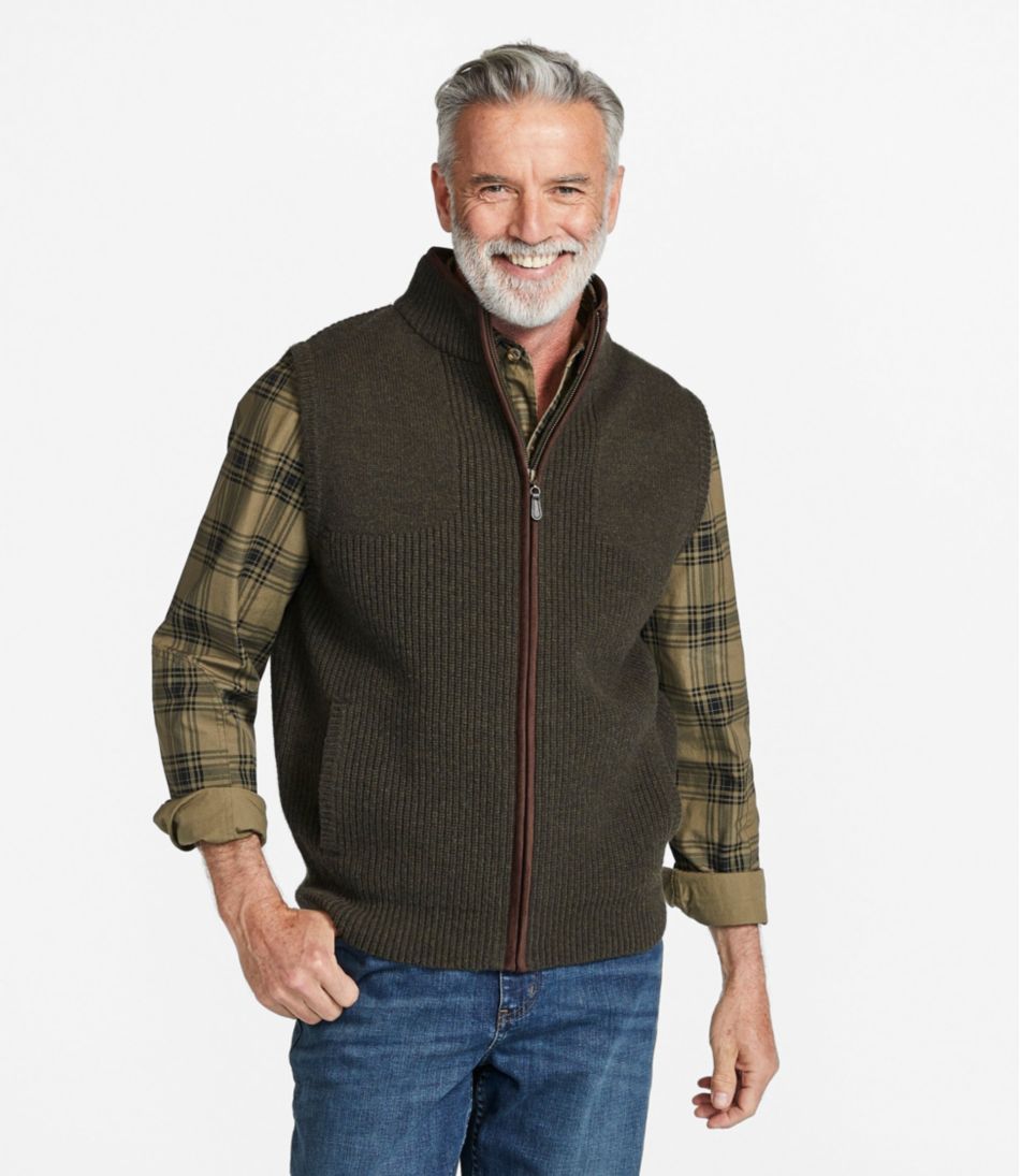 L.L.Bean Men's Waterfowl Sweater Vest CLOTHING|OUTERWEAR|OUTDOOR EQUIPMENT