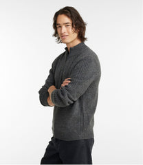 L.L.Bean Men's Rangeley Merino Sweater, Quarter-Zip CLOTHING|SALE