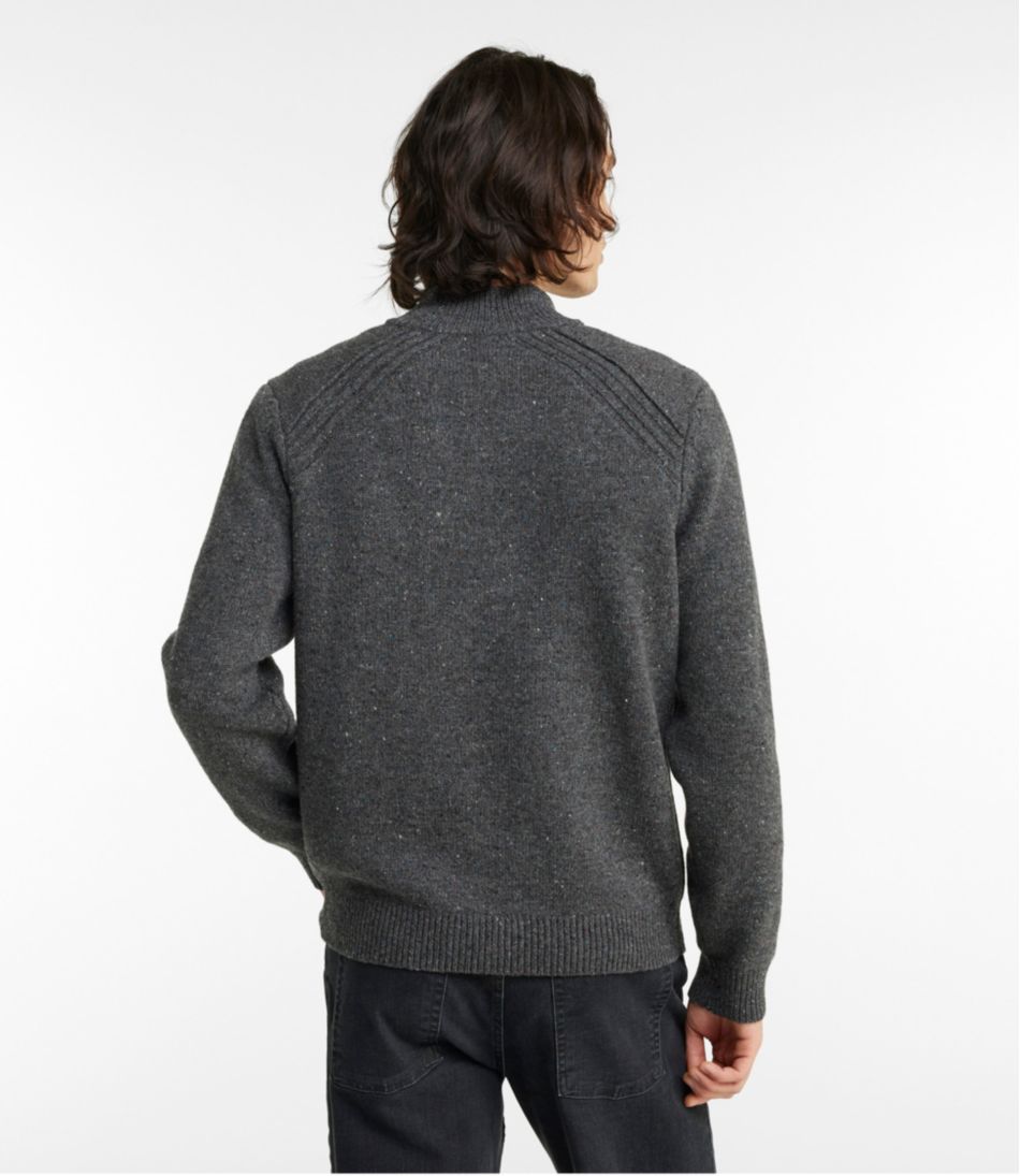 L.L.Bean Men's Rangeley Merino Sweater, Quarter-Zip CLOTHING|SALE