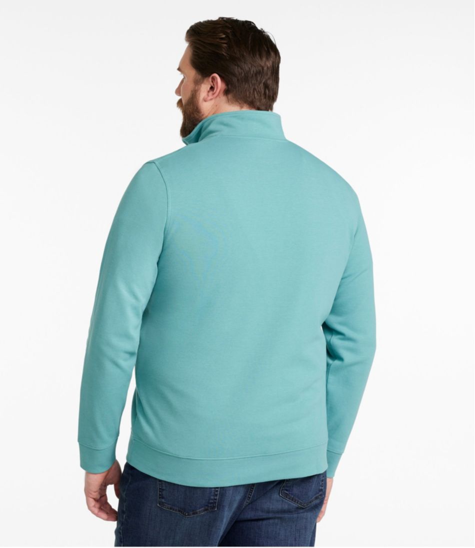 L.L.Bean Men's Comfort Stretch Performance® Piqué, Quarter-Zip Pullover CLOTHING|SALE