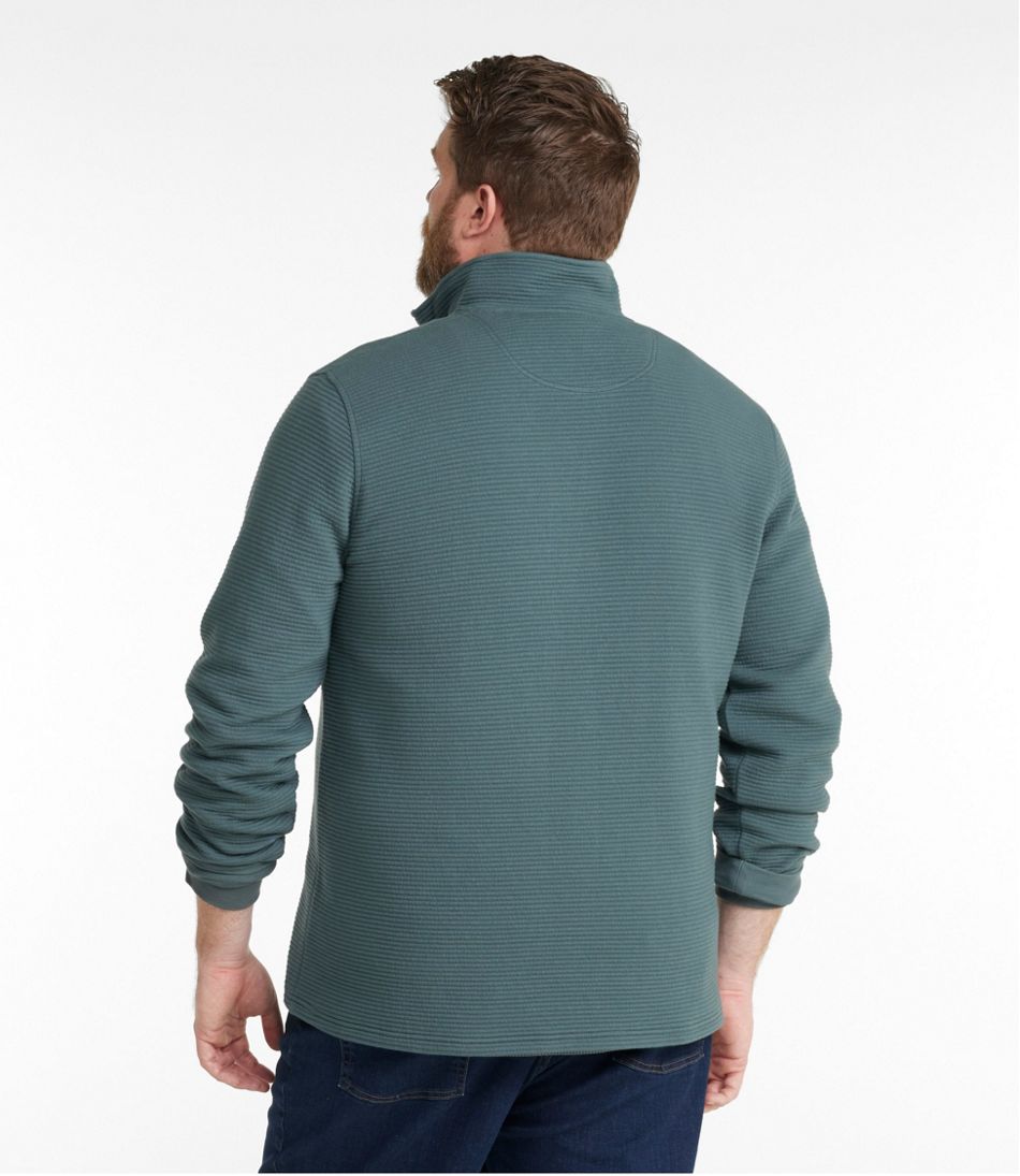 L.L.Bean Men's Lakewashed Double-Knit Quarter-Zip Pullover CLOTHING|SALE