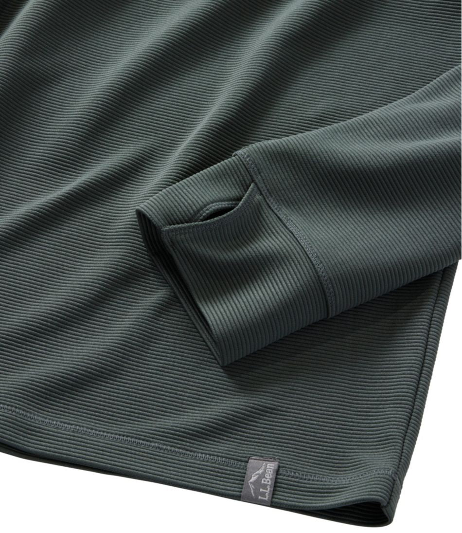 L.L.Bean Men's VentureStretch Ottoman-Rib Pullover, Quarter-Zip CLOTHING|SALE