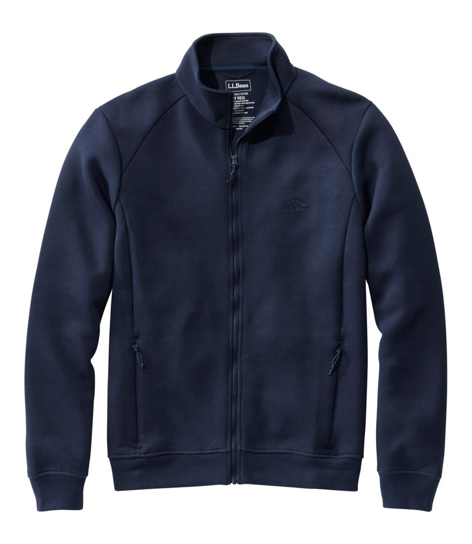 L.L.Bean Men's Multisport Lifestyle Sweatshirt, Full-Zip CLOTHING