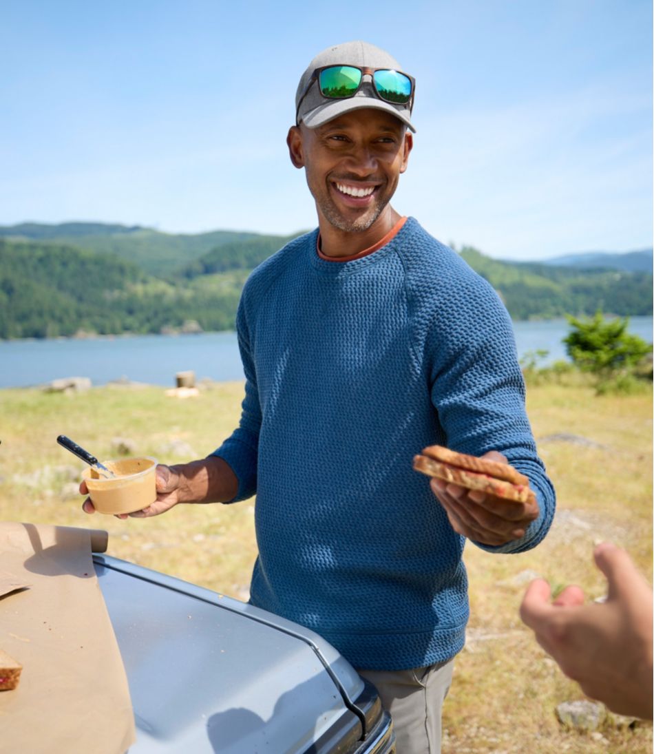 L.L.Bean Men's Ridgeknit Pullover, Crewneck CLOTHING|SALE