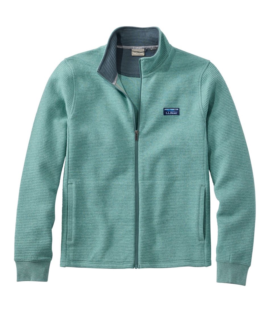 L.L.Bean Men's Lakewashed Double-Knit Full-Zip CLOTHING|SALE
