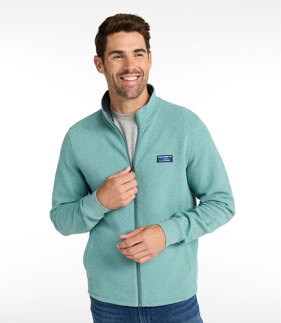L.L.Bean Men's Lakewashed Double-Knit Full-Zip CLOTHING|SALE