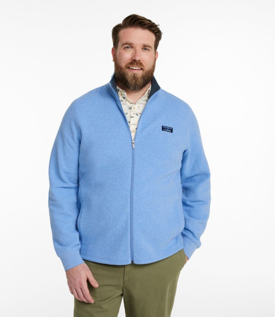 L.L.Bean Men's Lakewashed Double-Knit Full-Zip CLOTHING|SALE