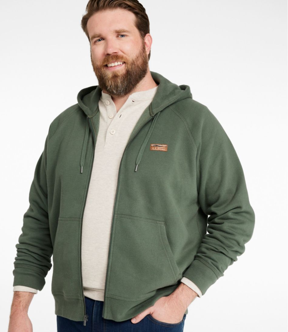 L.L.Bean Men's Katahdin Iron Works® Full-Zip Sweatshirt, Hooded CLOTHING|SALE